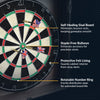 Hathaway Winchester Bristle Dartboard and Cabinet Set - Driftwood Finish