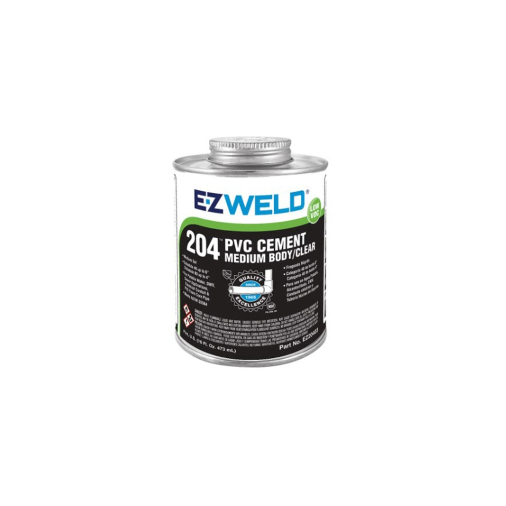 PVC Cement Medium Body/Clear 1qt - square crop