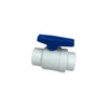 PVC SCH 40 Blue Ball Valve 2" - square crop
