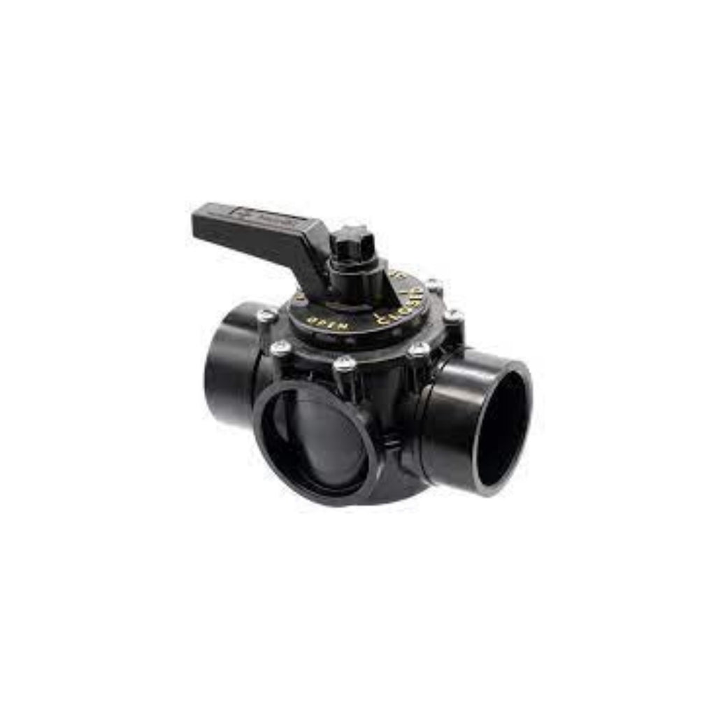 PVC SCH 40 Two Way Valve 2" x 2.5" - square crop
