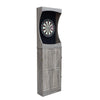 Hathaway Westwood Bristle Dartboard and 84-in Free-Standing Cabinet - Rustic Gray