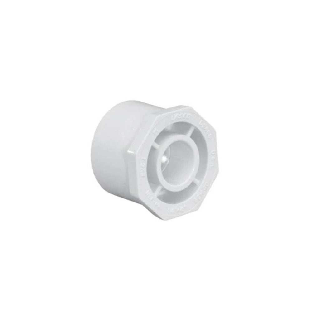 Reducer Bushing PVC SCH 40 Socket - square crop
