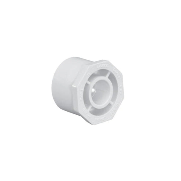 Reducer Bushing PVC SCH 40 Socket - square crop