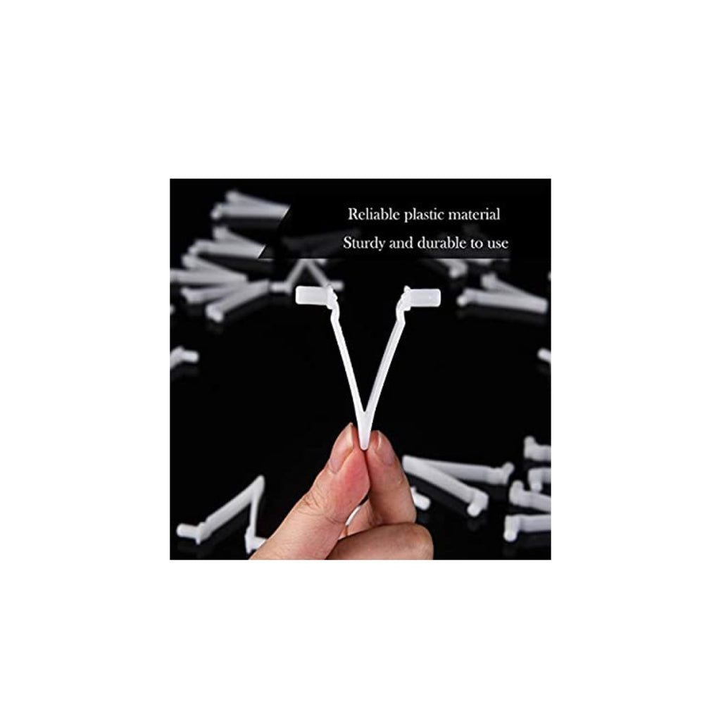 Replaceable V Clip for Pool Skimmer Net Plastic Pool Supply Brush Pole - square crop