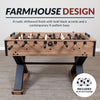Hathaway Excalibur 54-in Foosball Table - Driftwood