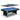 Hathaway Maverick II 7-ft Pool Table with Table Tennis Top - Black with Blue Felt