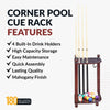 Hathaway Regent Corner Floor Cue Rack