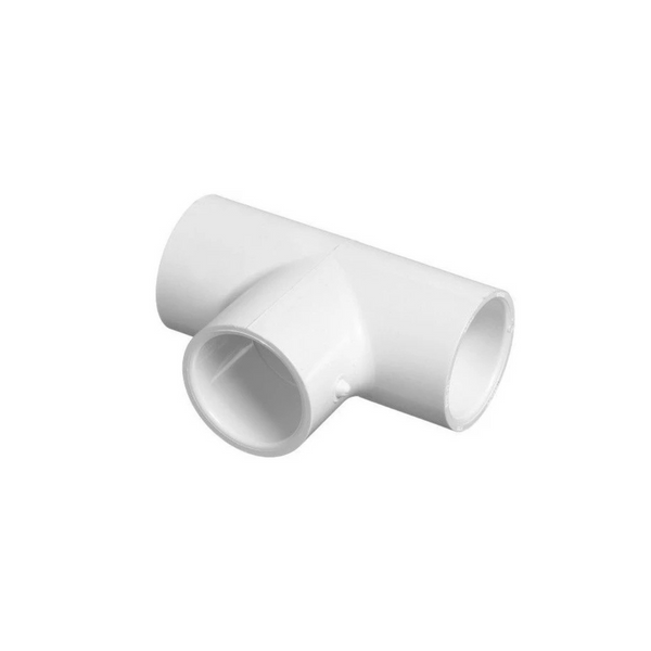 Tee PVC SCH 40 Socket - square crop