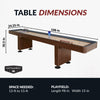 Hathaway Challenger Shuffleboard Table