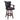 Hathaway Avondale 29-in Swivel Bar Stool with Arm Rests - Mahogany Finish