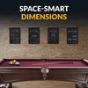 Hathaway Billiards Game Rules Wall Art