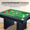 Hathaway Renegade 54-in Bumper Pool Table - Slate - Black with Green Felt