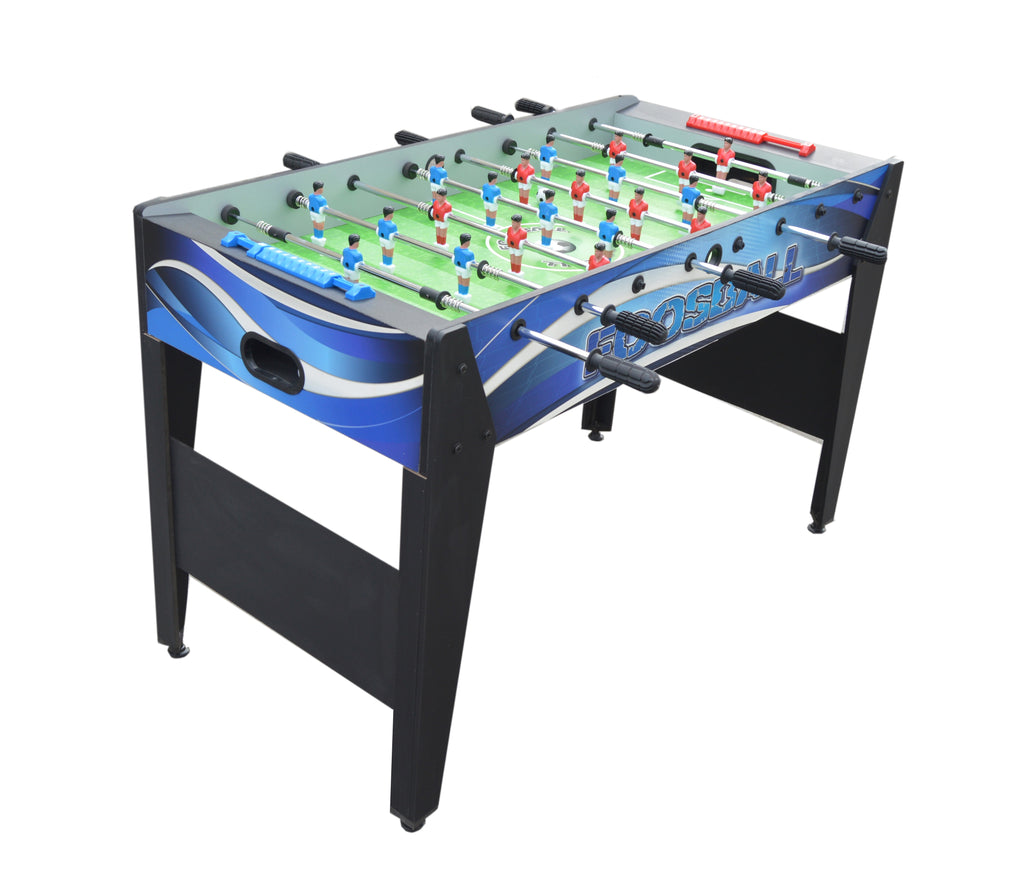 Hathaway Allure 48-in Foosball Table - Black and Blue