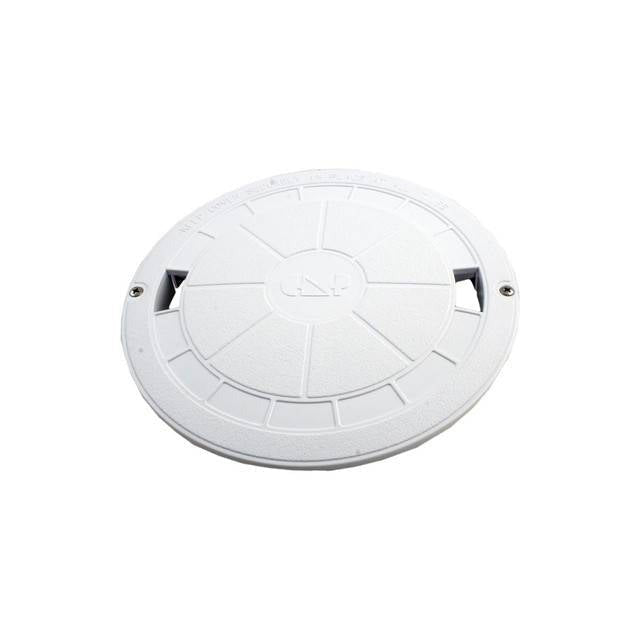 White Round Skimmer Cover and Collar  25544-900-000 - square crop