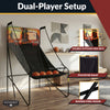 Hathaway Sure Shot 81-in Dual Basketball Arcade Game with LED Scoring