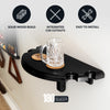 Hathaway Half Moon Wall Shelf