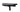 Hathaway Half Moon Wall Shelf - Black