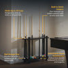 Hathaway Classic Floor Billiard Cue Rack