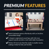 Hathaway Madison 54-in Foosball 6-in-1 Multi-Game Table